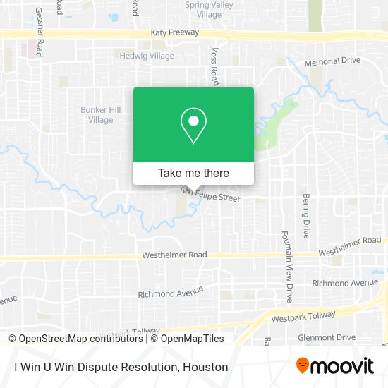 I Win U Win Dispute Resolution map