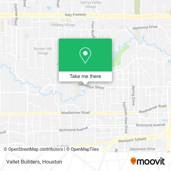 Vallet Builders map