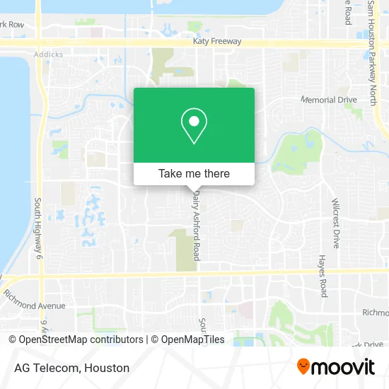 AG Telecom map