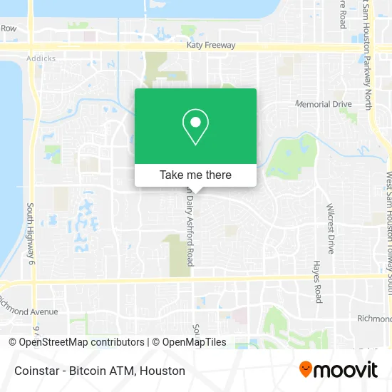 Coinstar - Bitcoin ATM map