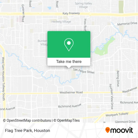 Flag Tree Park map