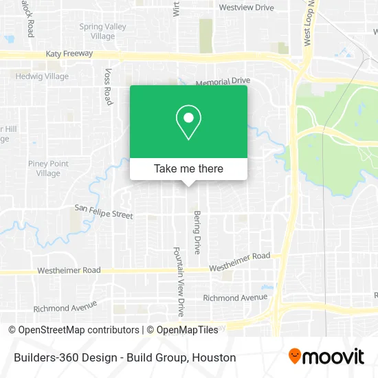 Builders-360 Design - Build Group map