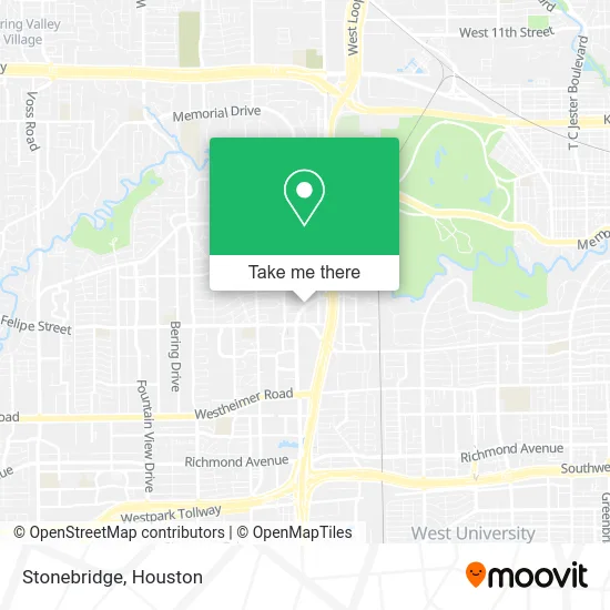 Mapa de Stonebridge