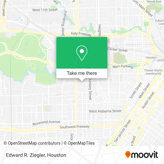 Edward R. Ziegler map