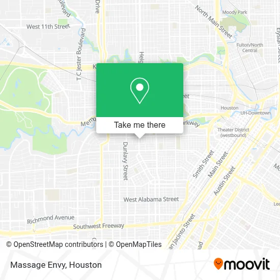Massage Envy map