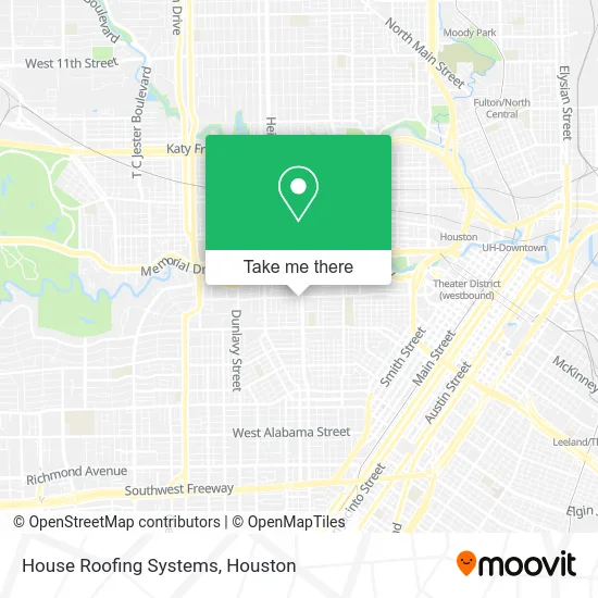 House Roofing Systems map