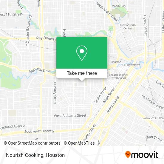 Nourish Cooking map