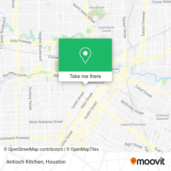 Antioch Kitchen map