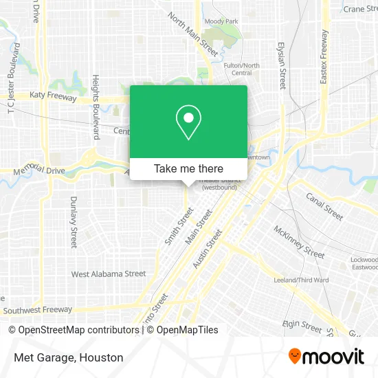 Met Garage map
