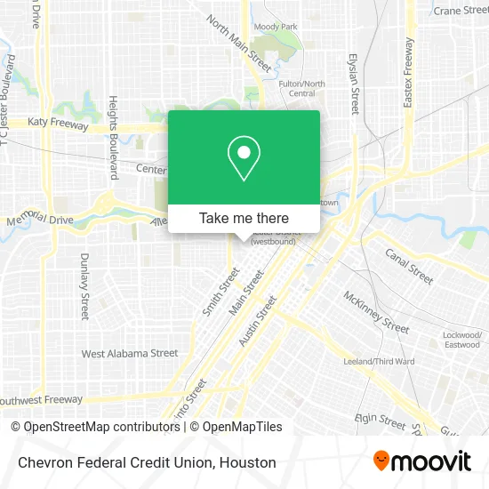 Chevron Federal Credit Union map
