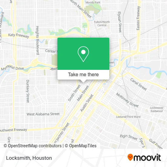 Locksmith map