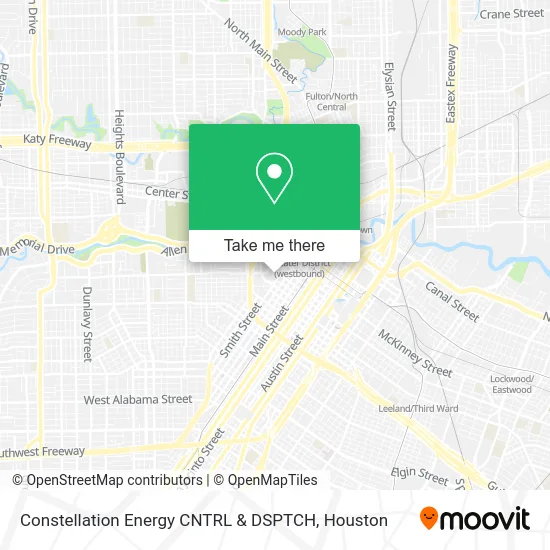 Constellation Energy CNTRL & DSPTCH map