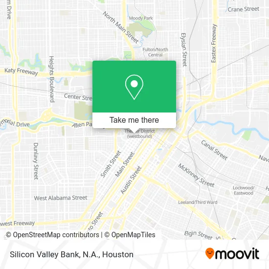Silicon Valley Bank, N.A. map