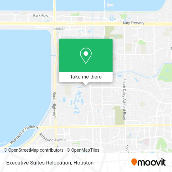 Executive Suites Relocation map
