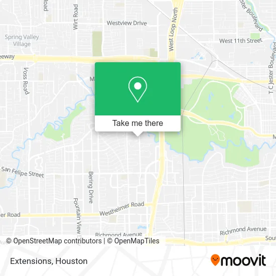 Extensions map