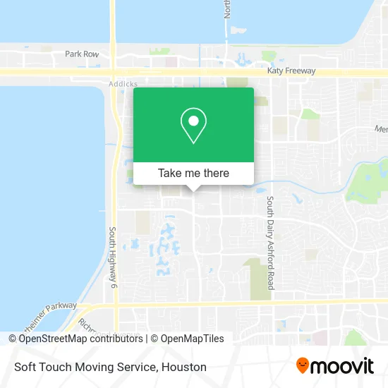Soft Touch Moving Service map