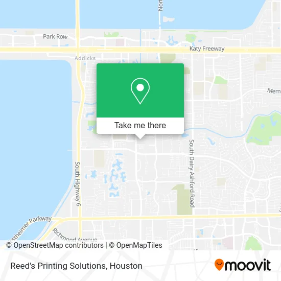 Reed's Printing Solutions map