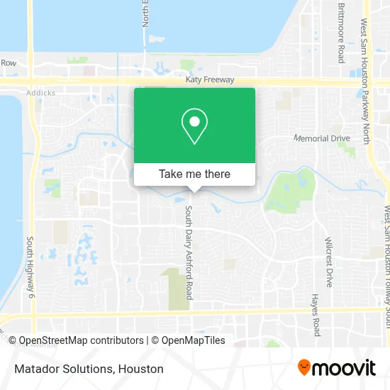 Matador Solutions map