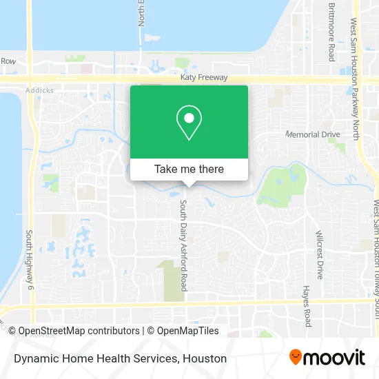 Dynamic Home Health Services map