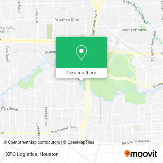 Xpo Logistics map