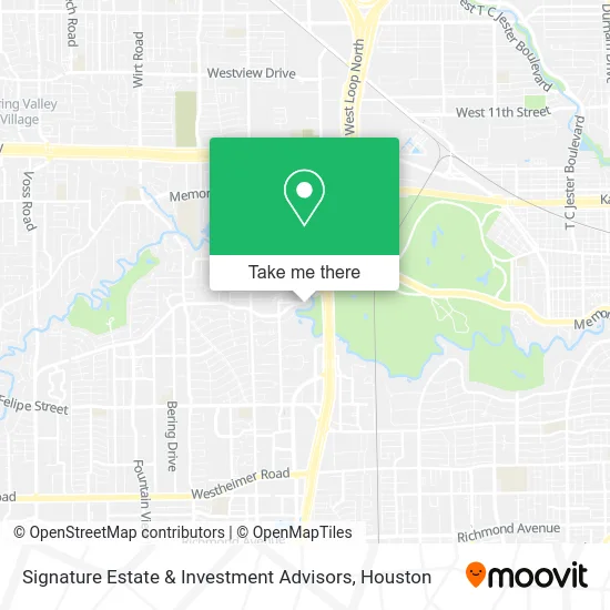Mapa de Signature Estate & Investment Advisors