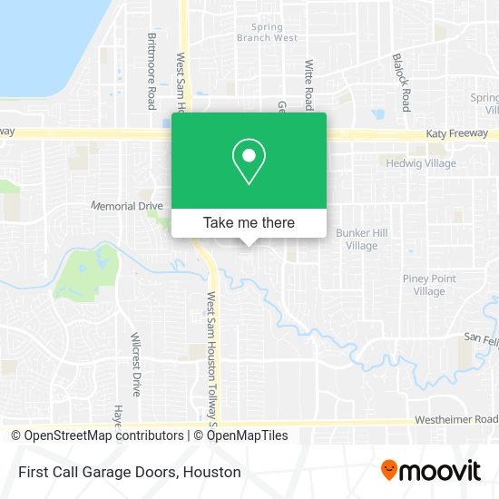 First Call Garage Doors map
