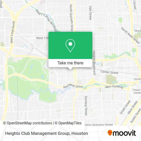 Mapa de Heights Club Management Group