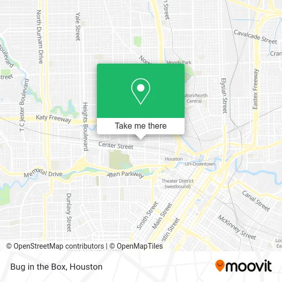 Bug in the Box map