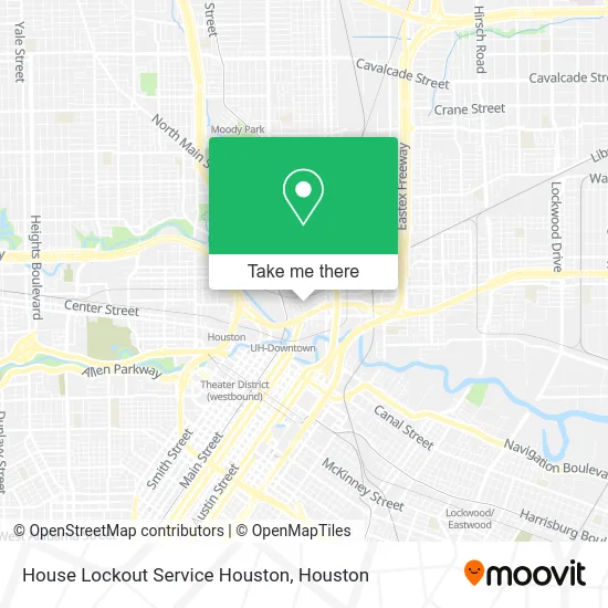 House Lockout Service Houston map