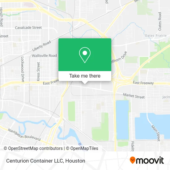 Centurion Container LLC map