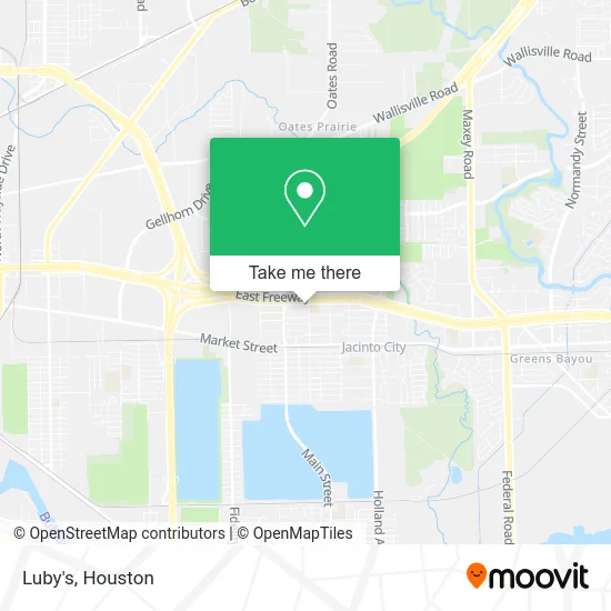 Luby's map