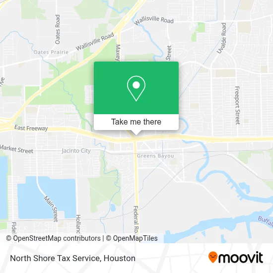 North Shore Tax Service map