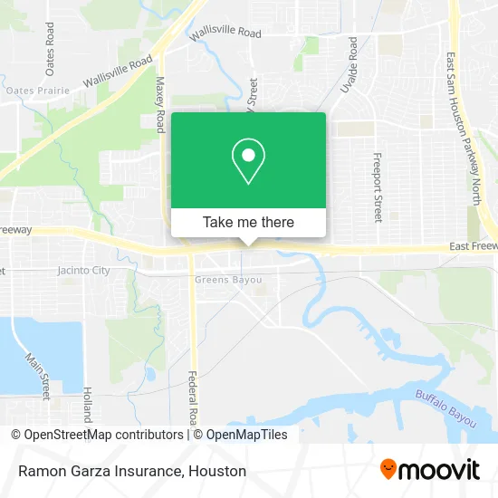 Ramon Garza Insurance map