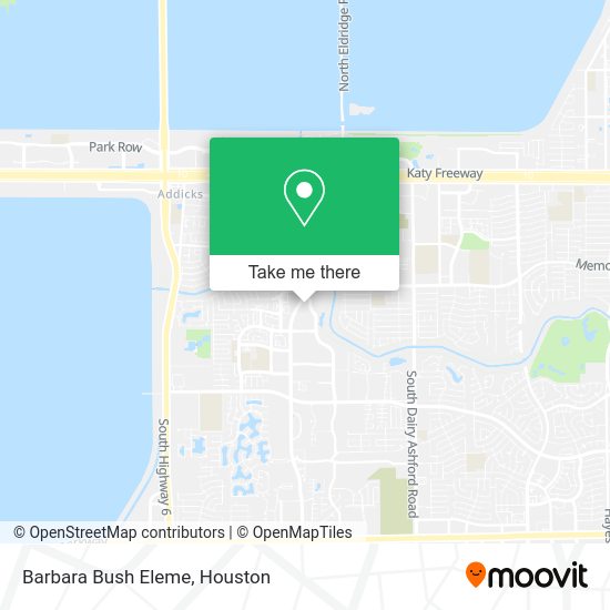 Barbara Bush Eleme map