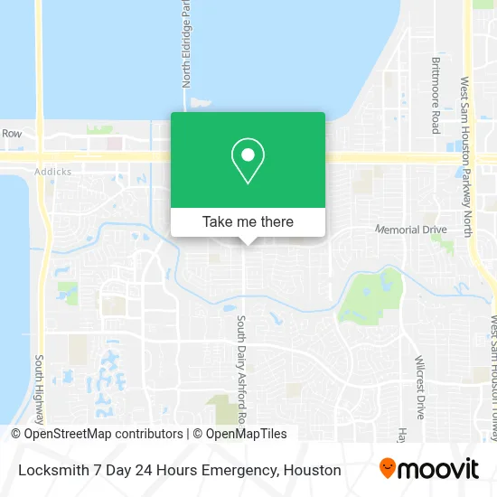 Locksmith 7 Day 24 Hours Emergency map
