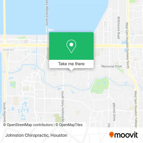 Johnston Chiropractic map