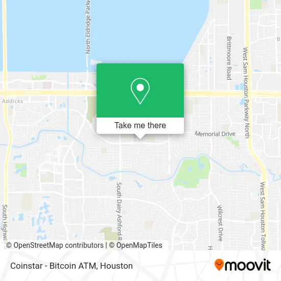 Coinstar - Bitcoin ATM map