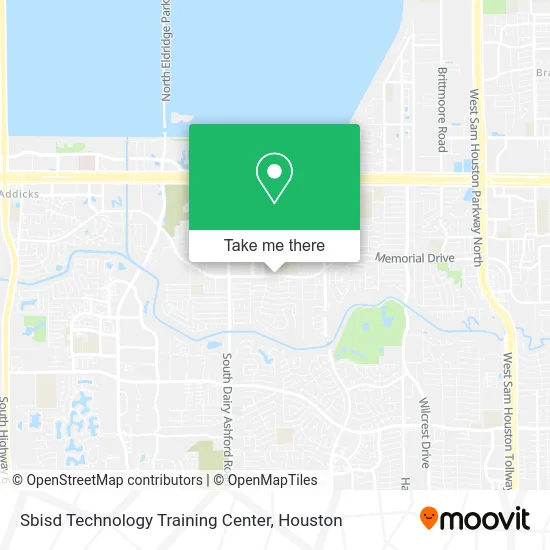 Sbisd Technology Training Center map