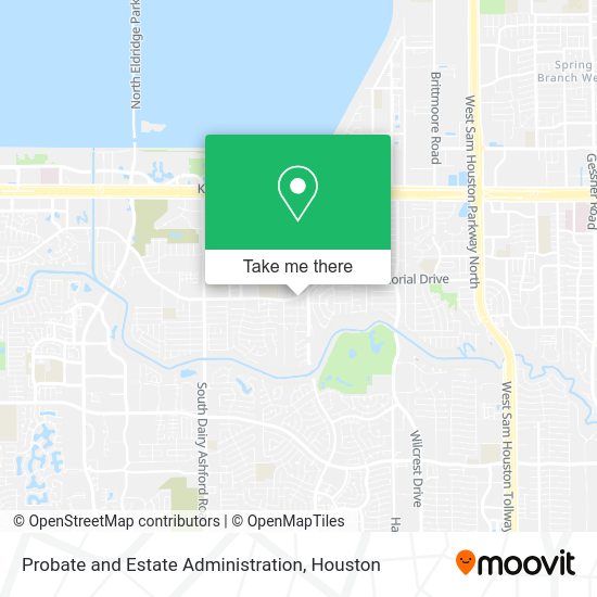 Probate and Estate Administration map