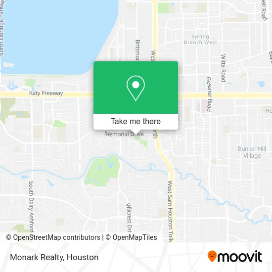 Monark Realty map