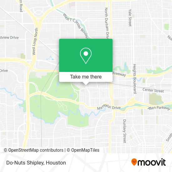 Mapa de Do-Nuts Shipley