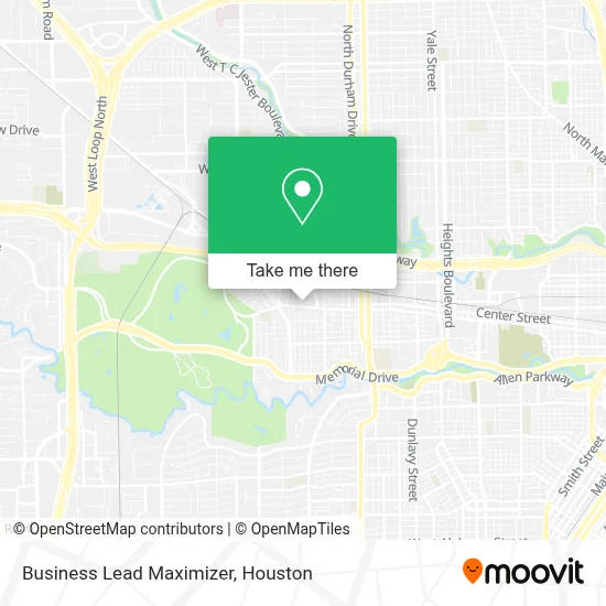 Business Lead Maximizer map