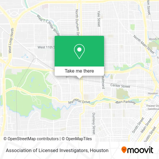 Mapa de Association of Licensed Investigators
