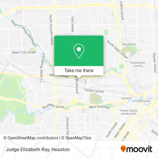 Judge Elizabeth Ray map