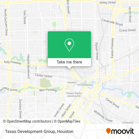 Texas Development Group map