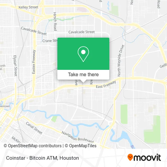 Coinstar - Bitcoin ATM map