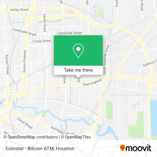 Coinstar - Bitcoin ATM map