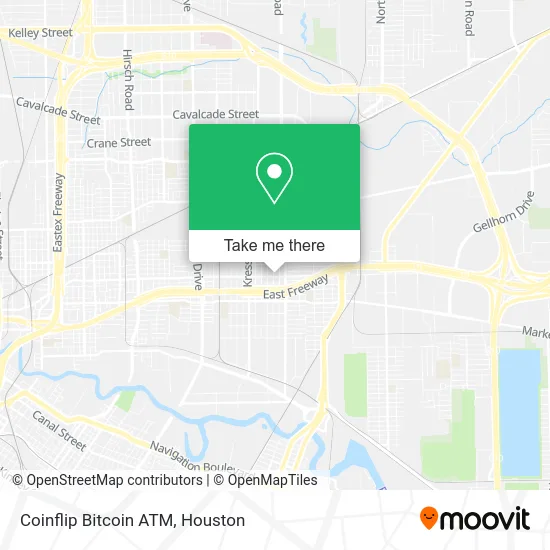 Coinflip Bitcoin ATM map