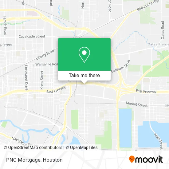 Mapa de PNC Mortgage