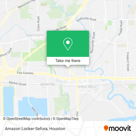 Amazon Locker-Sefora map